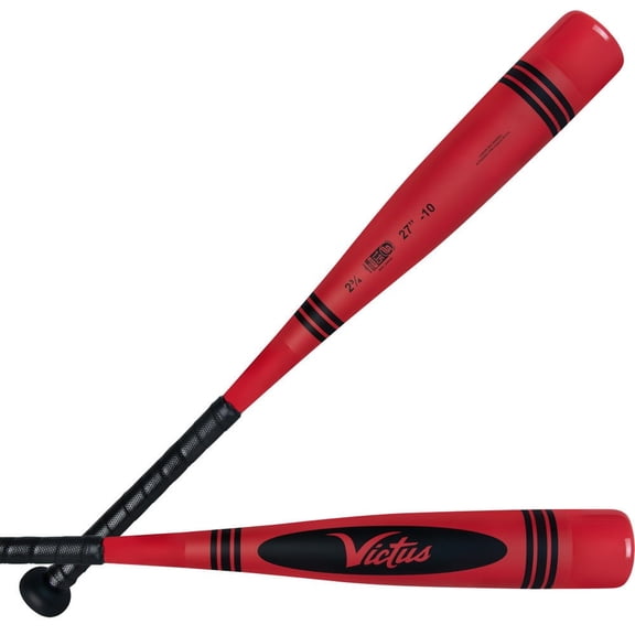 Victus Vibe Limited Edition Crayon Junior Big Barrel Baseball Bat -10 Red