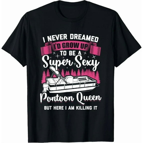 2025/Vintage Pontoon Captain Women Funny Pontoon Unisex T-Shirt
