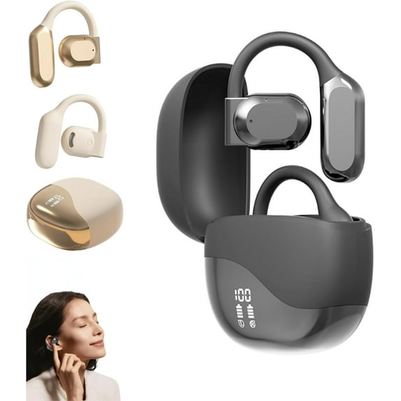 2025 Vital Translate Buds,Vital Translation Earbuds,Vital Earbuds Pro,Noise Cancellation,Translation Earbud Real Time - Supports Translation Into 144 Languages,Smart Wireless (Black)