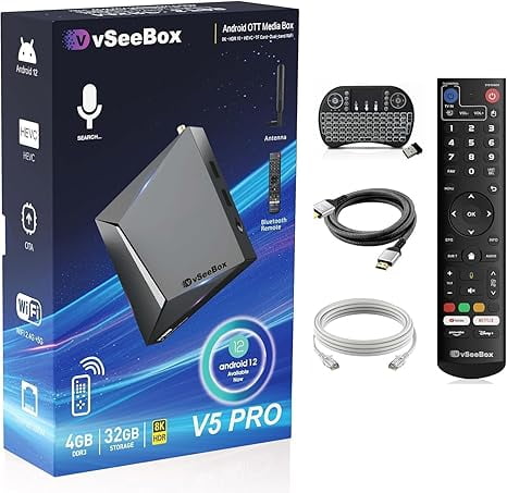VSeeBox V5 Pro Streaming Box. Nuovissimo. Spedizione Stesso - Foto 2