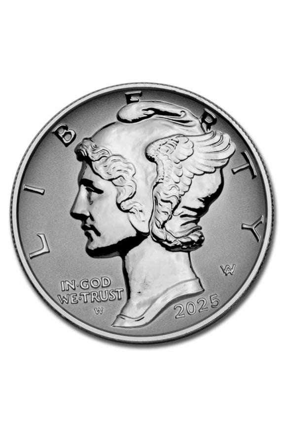 2025-W 1 oz Reverse Proof American Palladium Eagle (w/Box & COA)