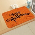 thumbnail image 1 of 2025 WIZUTIZ Halloween Rugs Outdoor Doormat Doorway Mats Entryway Rug Pad Accent Rugs Non Slip Holiday Decor Mats Abstract Spider Net 16 Inch × 24 Inch, 1 of 1