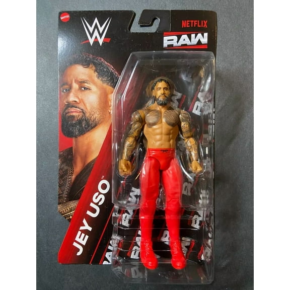 2025 WWE Main Event NETFLIX RAW Action Figure Choose Your Figure NEW IN HAND-Jey Uso