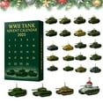 thumbnail image 1 of 2025 WWII Tank Advent Calendar - Military-Themed Holiday Advent Calendar with WWII Tank Surprises, Ideal Christmas Countdown Gift for History Buffs in 2025, 1 of 6