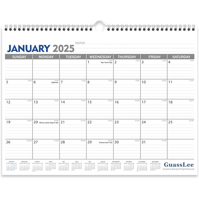 Video Game Wall Calendar 2025 2026 