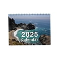 thumbnail image 1 of 2025 Wall Calendar: Stunning Coastal Photography, Monthly Planner with Holidays, Large Grid for Notes, 1 of 5
