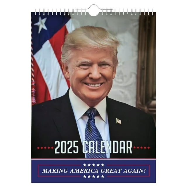 2025 Wall Calendar Trump 2025 Wall Calendar, Monthly Wall Calender 12