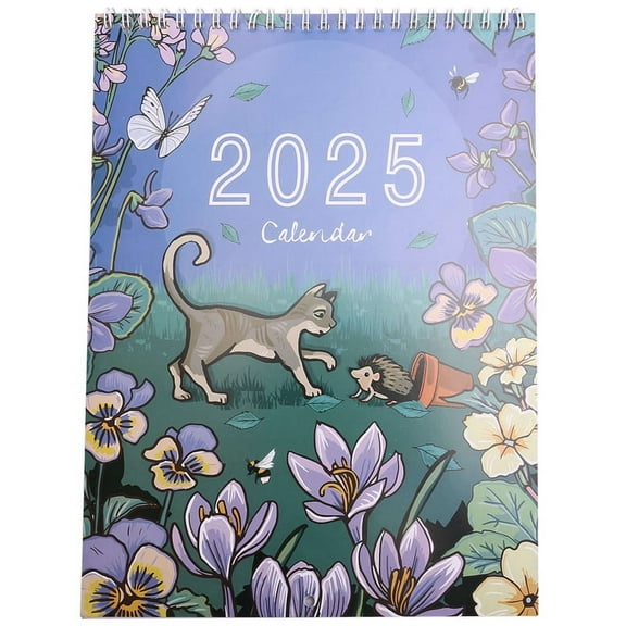 2025 Wall Calendar of Nature & Wildlife Art ArtworkByAngie 2025 Calendar for Home Office Wall Calendar