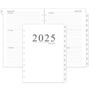 Planner Refill Inserts for Organizers