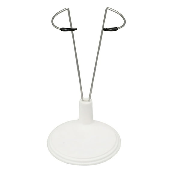 2025 White Adjustable Doll Stand, fits 4 to 8 inch Dolls or Action Figures ,Keep the Standing Position Buy 2 Ship 3
