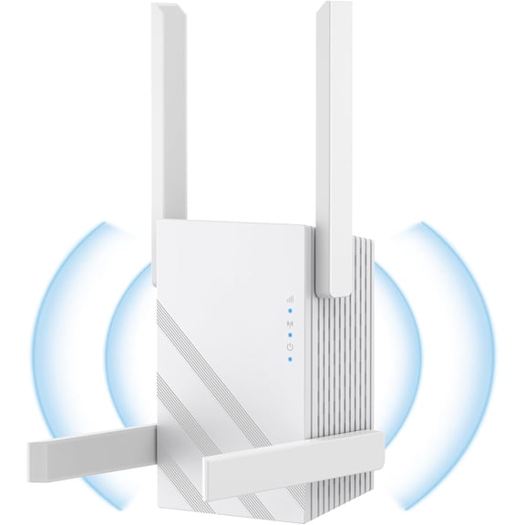2025 WiFi Extender Signal Booster, Repeater Dual Band 5GHz/2.4GHz, 1200Mbps Booster with Ethernet Port Compatible for More Devices