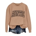 thumbnail image 1 of 2025 Winter Hoodie Khaki Hoodie Long Sleeves Round Neck Black Zip Up Hoodie Women Auntie Soft Hoodie Gym Hoodie(2XL), 1 of 4