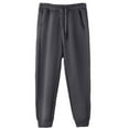 thumbnail image 1 of 2025 Winter Men's Sweatpants Thickened Thermal Insulated Casual Trousers For Cold Weather Comfort Pants Loose Fit Straight Legs Beach Trousers, 1 of 4