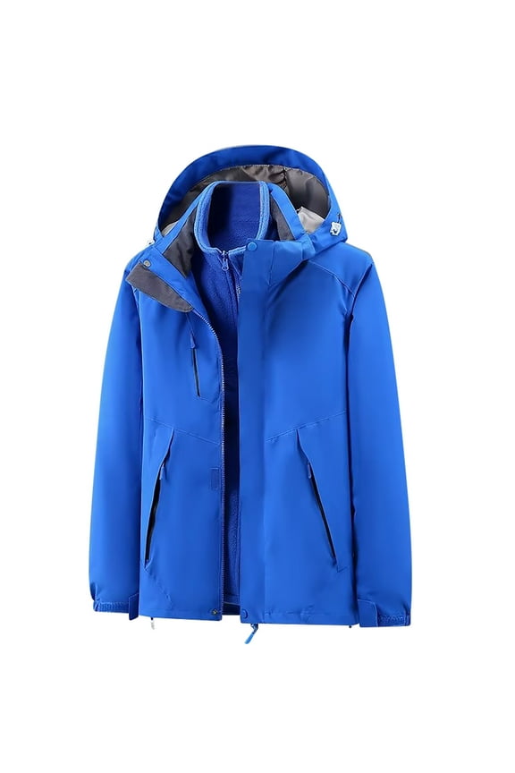 2025 Winter Womens Trench Jacket Womens Plus Size Windbreaker Jacket Outdoor Climbing Hiking Lightweight Hooded Coat Casual Pocket Solid Zip up Long Sleeve Outerwear