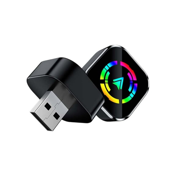 2025 Wireless CarPlay Adapter - Factory Wired to Wireless, 5 WiFi 5.0, USB Connectivity, Universal for 800+ Vehicles, Plug & Play