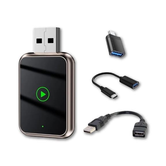 2026 Wireless CarPlay Adapter  Upgrade for iPhone iOS 10+, Convert Wired CarPlay to Wireless, Fast & Stable Connection, No Lag Mini CarPlay Dongle