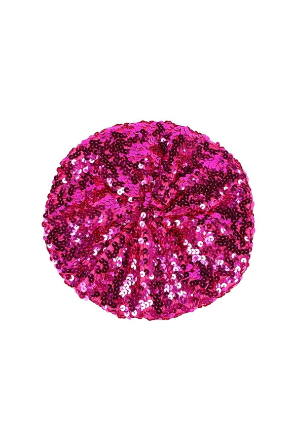 2025 Women Sparkling Sequins Men Beret Colorful Cap Nightclub Vintage Hats for Women 1930S Dress Hat