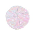 thumbnail image 1 of 2025 Women Sparkling Sequins Men Hat Beret Colorful Cap Nightclub Sequined Dress Hat Knitted Hat for Women French Artist Wool Hats Women, 1 of 2