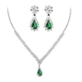 thumbnail image 1 of 2025 Women's Earrings, Necklace and Bracelet Three-piece Set O9N7, 1 of 1