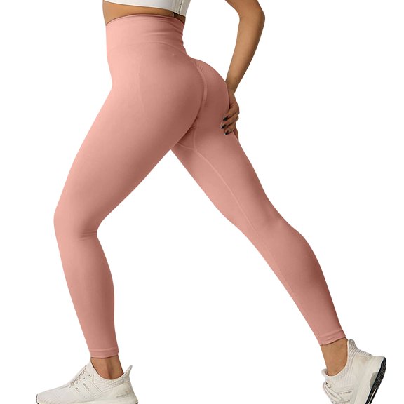 2025 Women's Leggings Thermal Warm Winter Tights High Waisted Yoga Pants Cold Weather Watermelon Red XL