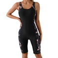 thumbnail image 1 of 2025 Women's New Floral Swimsuit Ruffled Belly Cover Nylon Swimsuit, 1 of 6