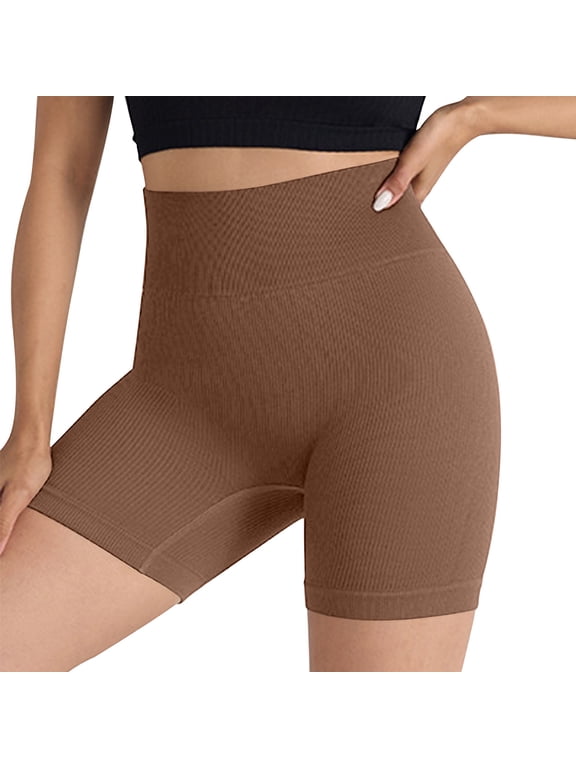 2025 Women's Scrunch Butt Lifting Shorts - High Waisted Seamless Workout Shorts | Yoga Running Gym Booty Shorts with Breathable Fabric