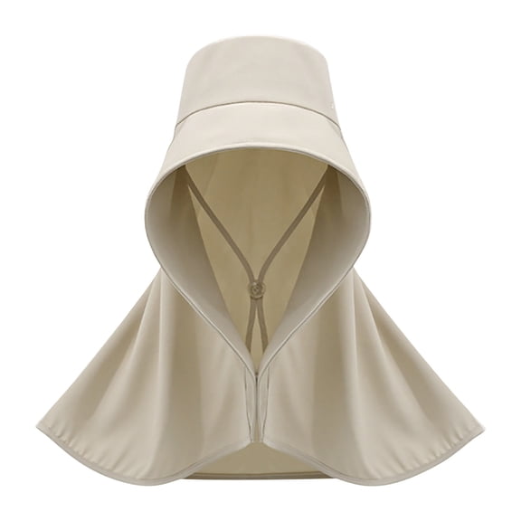 2025 Women's UPF 50+ Wide Brim Sun Hat with Shawl Neck Flap – Breathable Hiking Visor Cap for Outdoor Sports, Beach & Fishing, UV Protection Hat with Adjustable Fit & Quick-Dry Fabric