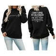 2025 Women's Winter Sweatshirt Color Sleeve Festive Christmas Print