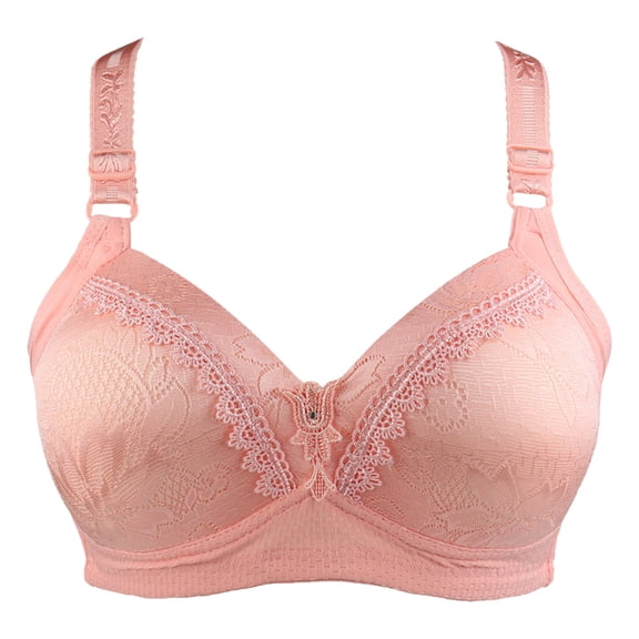 2025 Womens Clothing Clearance under $5 asdoklhq Sports Bras for Women,Printed Bra Wire Free Underwear One-Piece Bra Everyday Underwear