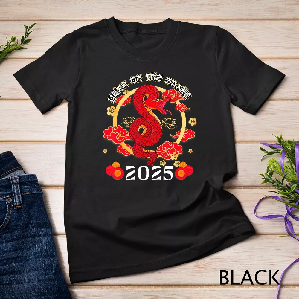 2025 Year Of The Snake Chinese Zodiac Chinese New Year TShirt Unisex T