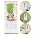 2025 Year Wall Calendar English Calendar Monthly Calendar Wall Hanging English Monthly Calendar 2025