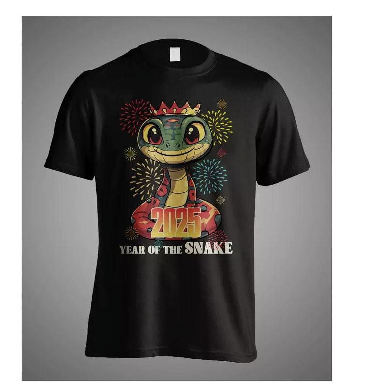 2025 Year of the Snake Happy Lunar Year Streetwear Graphic Menswear