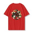 thumbnail image 1 of 2025 Year of the Snake New Heavy Loose Comfortable Crew Neck Short Sleeve T-Shirt, 1 of 6