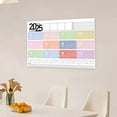 thumbnail image 1 of 2025 Yearly Schedule Monthly Journal Large Planner Calendar - Big Note Sections, Durable & Stylish, Easy to Use for Task Planning, Perfect Wall Calendar for Home Office Organization Multicolor, 1 of 6