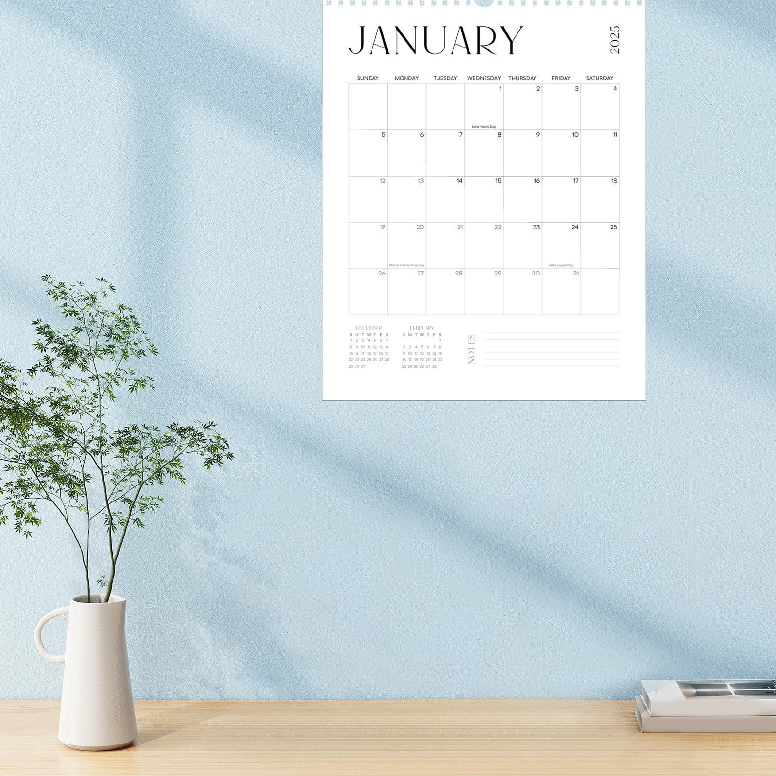 2025 Yearly Wall Calendar - Yearly Wall Calendar 2025,2025 Wall ...