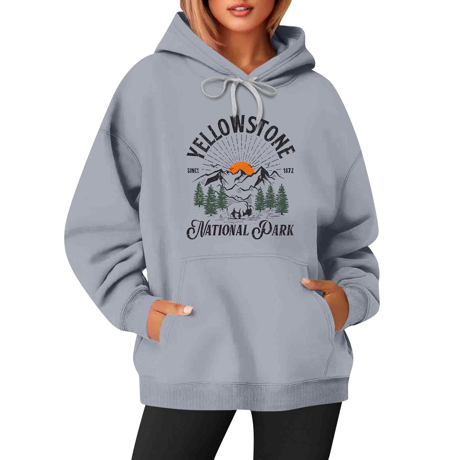 2025 Yellowstone Dutton Women's Print Hoodie Yellowstone Hoodie