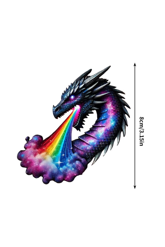 2025 acrylic cool elements Dragon King breath key chain