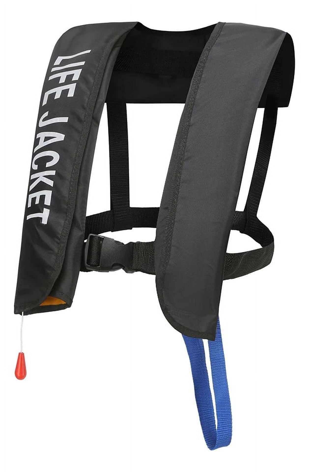 2025 automatic inflatable life jacket.adult professional vest for swimming.fishing.water sports