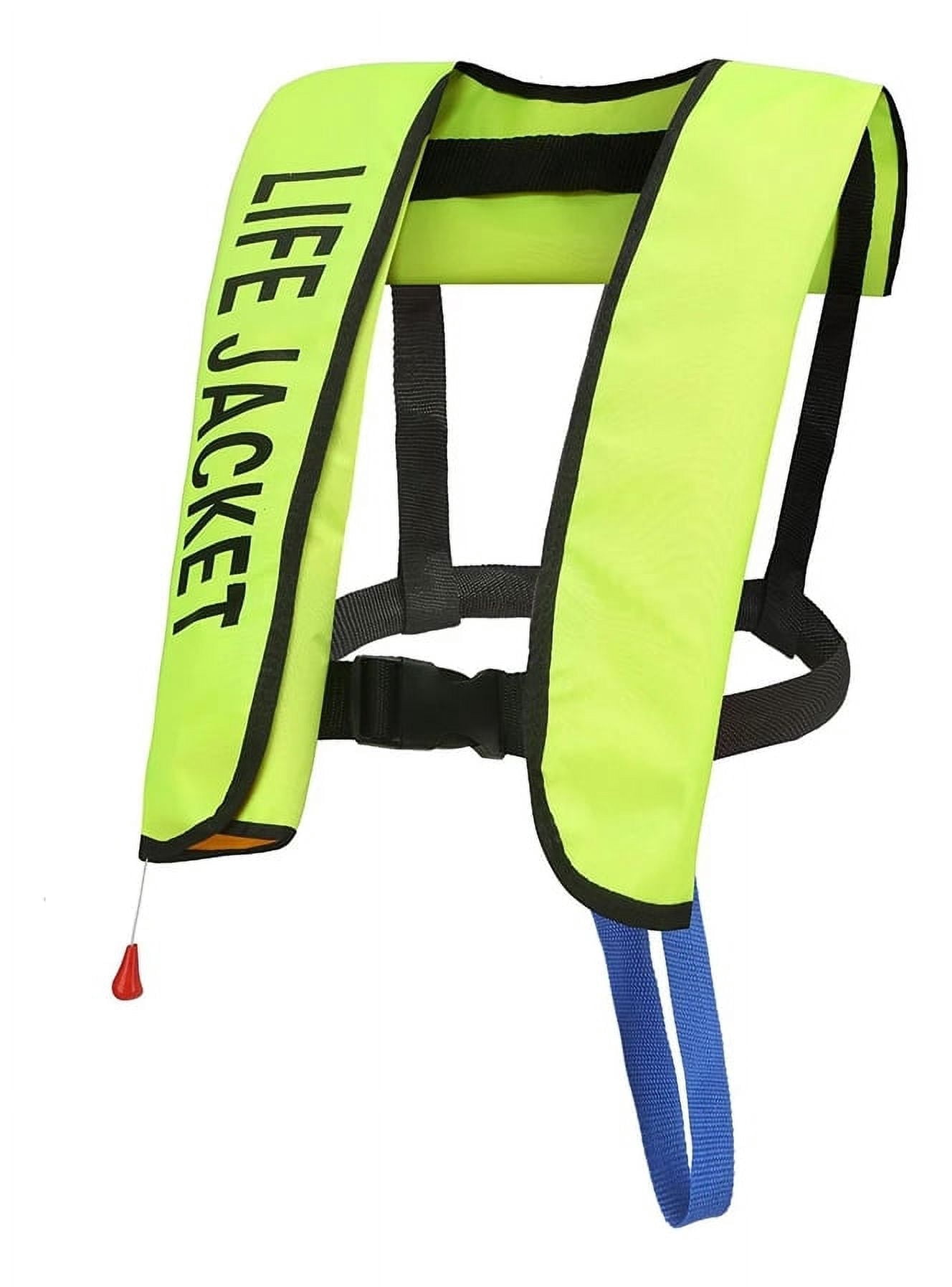 2025 automatic inflatable life jacket.adult professional vest for swimming.fishing.water sports