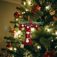 thumbnail image 1 of 2025 christmas ornaments 26 Letters Christmas Tree Decoration Pendant Christmas Tree Ornaments Personalized DIY Christmas Ornaments Decoration Xmas Tree Hanging Decor office christmas decorations, 1 of 6