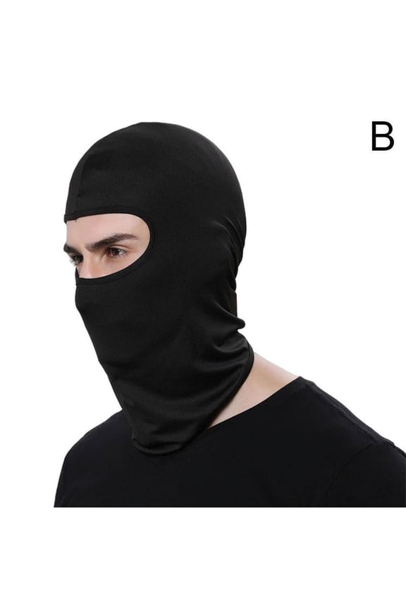 2025-cs-02 black (B) adjustable $ Ruidong outdoor sports head cover riding motorcycle bicycle liner mask mask riding head cover