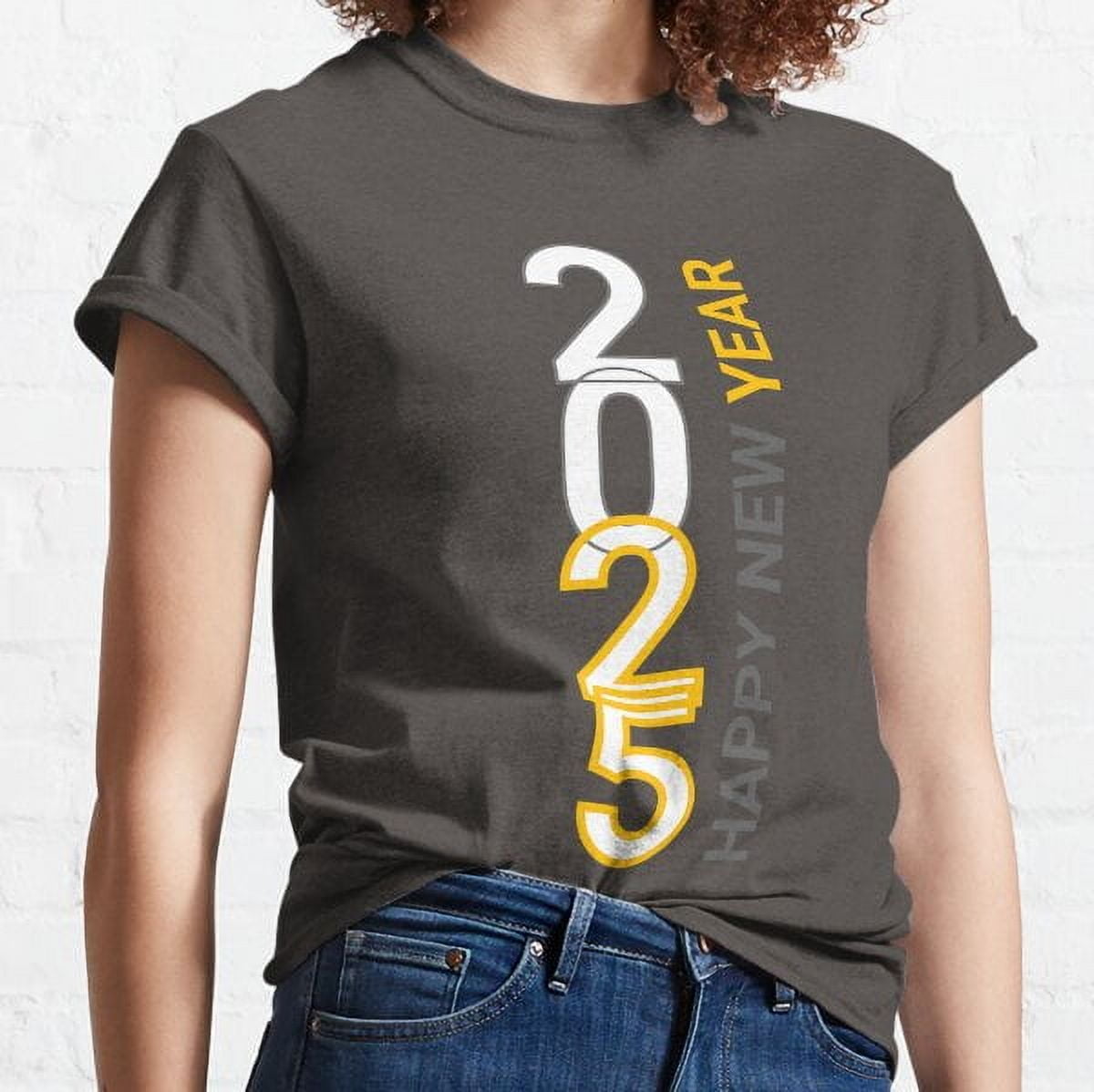 2025, happy new year, design Classic TShirt