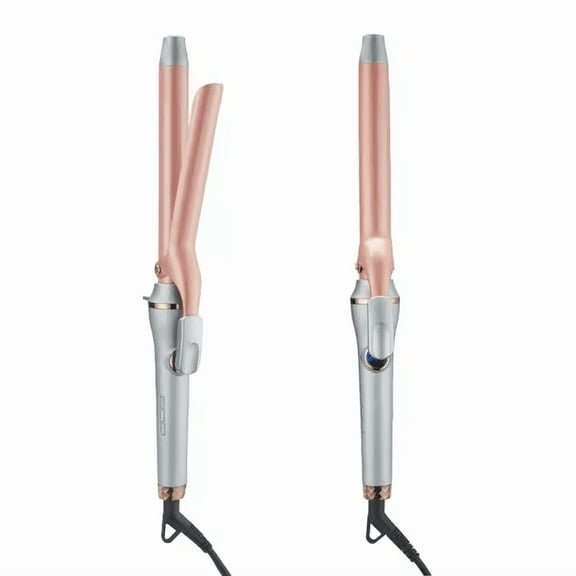 2025 latest Deep Wave Hair Styler: Professional 2-in-1 Large Barrel Curling Iron & Wand-(Silver)