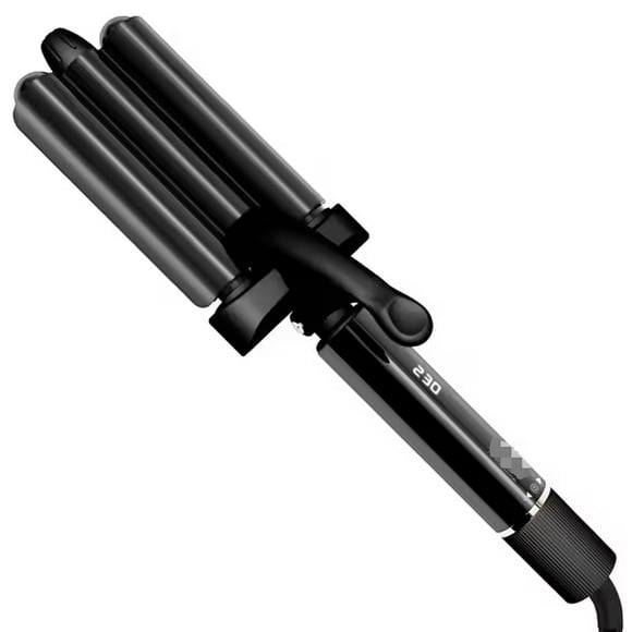 2025 latest Pro Salon Styles: 22mm Titanium LCD Ceramic Hair Curler - Electric Triple Barrel Curling Iron (For Home Use)