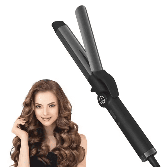 2025 latest Professional High-Quality Custom Hair & Beauty 450F LCD Display Salon Rotating Curling Iron with Ceramic Technology