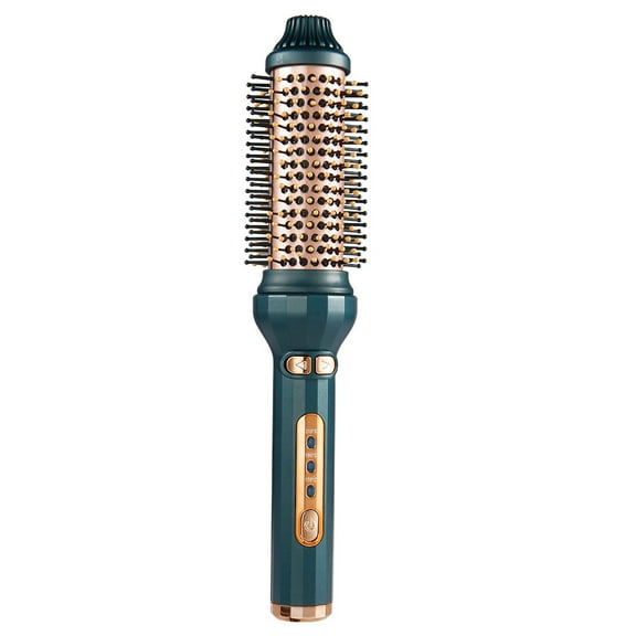 2025 new Automatic Curling Wand - 2-in-1 Straightener & Curler for Big Waves, Heatless Hair Styler with Anti-Damage Technology(green)