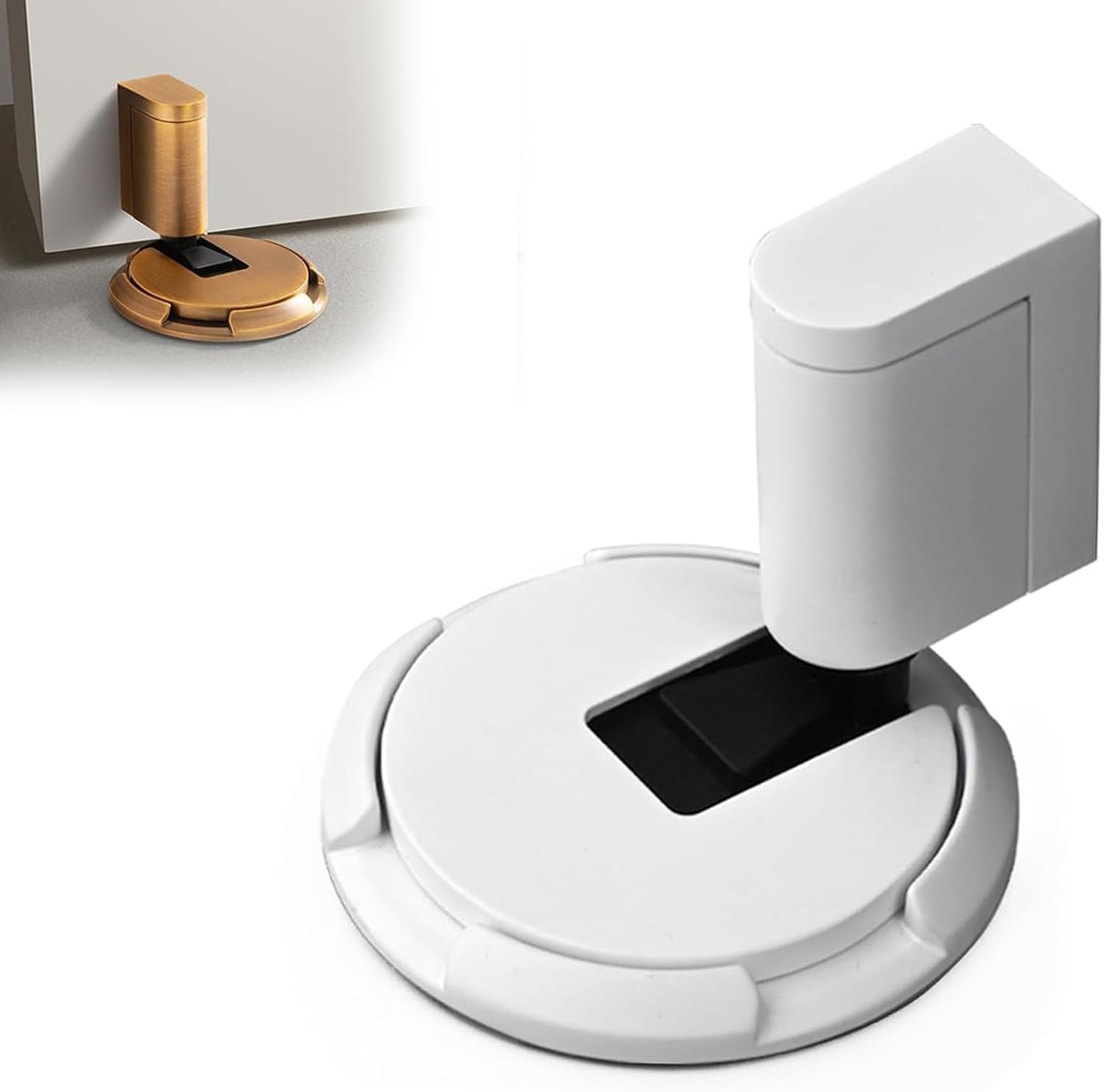 2025 new door wedge stop, comfortable magnetic self-priming door wedge, no need to punch, anti-collision, advanced ground suction technology, windproof, quiet, safe and adjustable height, suitable fo
