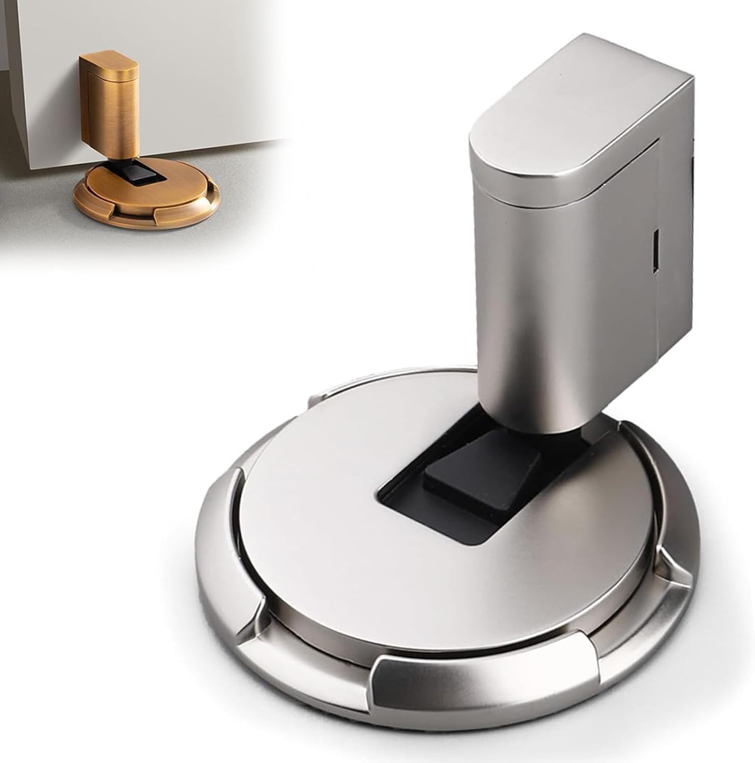 2025 new door wedge stop, comfortable self-priming door wedge, no need to punch, anti-collision, advanced ground suction technology, windproof, quiet, safe and adjustable height, suitable fo
