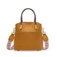 thumbnail image 1 of 2025 niche leather bucket bag women's versatile casual messenger cowhide bag, 1 of 4