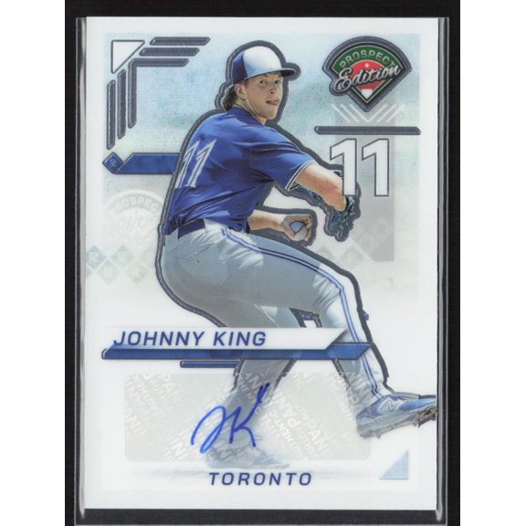 2025 nini Prospect Edition Prizm Auto Chrome Johnny King #78